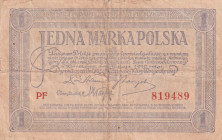 Poland 1 Marka Polska 1919