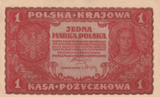 Poland 1 Marka Polska 1919 Third Issue