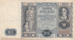 Poland 20 Zlotych 1936