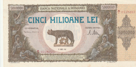 Romania 5.000.000 Lei 1947