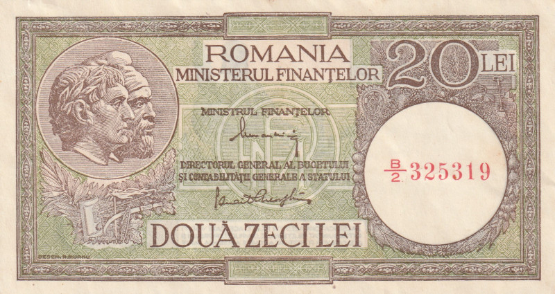Romania 20 Lei 1948

Pick#79 AU