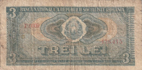 Romania 3 LeI 1966