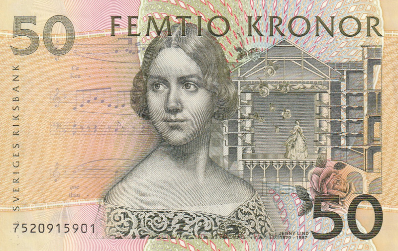 Sweden 50 Kronor 1996

Pick#62a UNC