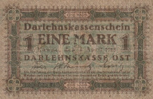 Germany 1 Mark 1918 Darlehnskasse Ost