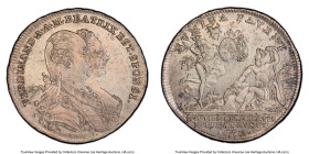 Ferdinand Karl & Maria Beatrix silver "Marriage" Jeton 1771 UNC Details (Cleaned) PCGS, Mont-2035. 21mm. HID09801242017 © 2023 Heritage Auctions | All...