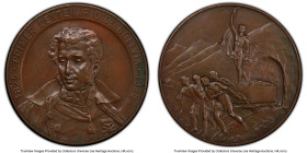 Republic bronze Specimen "Centennial Bronze General Sucre" Medal 1925 SP63 Brown PCGS, 47mm. HID09801242017 © 2023 Heritage Auctions | All Rights Rese...