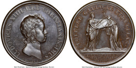 Louis XIV bronze "Philipp V. Sotern - Archbishop Reinstatement" Medal 1645-Dated MS65 Brown NGC, Divo-18. 41mm. By J. Mauger. HID09801242017 © 2023 He...