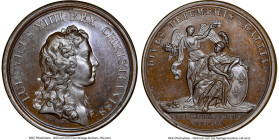 Louis XIV bronze "Capture of 14 Cities" Medal 1654-Dated MS66 Brown NGC, Divo-39. 41mm. By J. Mauger. HID09801242017 © 2023 Heritage Auctions | All Ri...