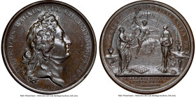Louis XIV bronze "Versailles - Royal Apartments" Medal 1683-Dated MS66 Brown NGC, Divo-194. 41mm. By J. Mauger. HID09801242017 © 2023 Heritage Auction...