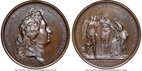 Louis XIV bronze "Spanish War Contribution" Medal 1684-Dated MS65 Brown NGC, Divo-206. 41mm. By J. Mauger. HID09801242017 © 2023 Heritage Auctions | A...