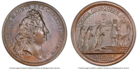 Louis XIV bronzed Restrike "Submission of Genoa" Specimen Medal MDCLXXXV "1685" SP63 PCGS, Divo-207. HID09801242017 © 2023 Heritage Auctions | All Rig...