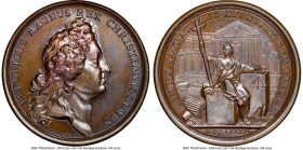Louis XIV bronze "300 New Churches" Medal 1686-Dated MS64 Brown NGC, Divo-213. 41mm. By J. Mauger. HID09801242017 © 2023 Heritage Auctions | All Right...