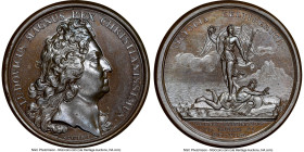 Louis XIV bronze "Battle of the Ter" Medal 1693-Dated MS67 Brown NGC, Divo-254. 41mm. By J. Mauger. HID09801242017 © 2023 Heritage Auctions | All Righ...