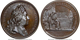 Louis XIV bronze "Order of Saint Louis" Medal 1693-Dated MS66 Brown NGC, Divo-246. 41mm. By J. Mauger. HID09801242017 © 2023 Heritage Auctions | All R...