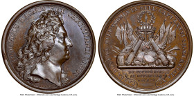 Louis XIV bronze "Battle of Neerwinden" Medal 1693-Dated MS65 Brown NGC, Divo-249. 41mm. By J. Mauger. HID09801242017 © 2023 Heritage Auctions | All R...