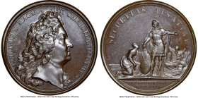Louis XIV bronze "Treaty of Rijswijk" Medal 1699-Dated MS66 Brown NGC, Divo-280. 41mm. By J. Mauger. HID09801242017 © 2023 Heritage Auctions | All Rig...