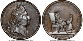 Louis XIV bronze "Duke of Lorraine" Medal 1699-Dated MS66 Brown NGC, Divo-279. 41mm. By J. Mauger. HID09801242017 © 2023 Heritage Auctions | All Right...