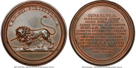 "Lorraine-Gerard of Alsace" bronze Medal ND (c. 1730) MS63 Brown NGC, 47mm. HID09801242017 © 2023 Heritage Auctions | All Rights Reserved