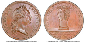 Louis XV bronzed Restrike Specimen Medal 1771-Dated SP63 PCGS, Divo-181. 41mm. HID09801242017 © 2023 Heritage Auctions | All Rights Reserved
