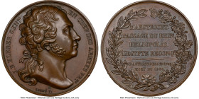 "Jean-Baptiste Kleber" bronze Medal 1800-Dated MS64 Brown NGC, Bramsen-54. 40mm. By Caque F. Featuring a very pronounced and detailed bust of Jean-Bap...