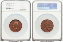 Napoleon bronze "Republic Restored" Medal 1800-Dated MS62 Brown NGC, Julius-803. 51mm. By Lavy. From the Maplewood Collection HID09801242017 © 2023 He...