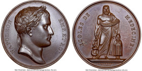 Napoleon bronze "Medical Colleges" Medal 1805-Dated MS66 Brown NGC, Bramsen-467. 40mm. By B. Andrieu and J.M. Jouannin. HID09801242017 © 2023 Heritage...