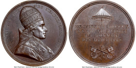 Napoleon bronze "Pius VII - Paris Mint Visit" 1805-Dated MS66 Brown NGC, Bramsen-409. 40mm. By Droz. HID09801242017 © 2023 Heritage Auctions | All Rig...
