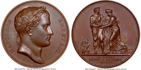 Napoleon bronze "Ligurie Annexed" Medal 1805-Dated MS66 Brown NGC, Bramsen-422. 40mm. By Andrieu. HID09801242017 © 2023 Heritage Auctions | All Rights...