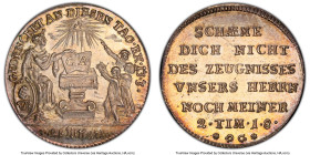 Augsburg. Free City silver "Augsburg Confession 200th Anniversary" Medal 1730 MS63 PCGS, Forster-107. 21mm. HID09801242017 © 2023 Heritage Auctions | ...