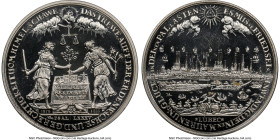 Lubeck silver Restrike Medal 1976 PR66 Ultra Cameo NGC, Behrens-736. 49mm. Dies by J. Reteke. Original strike dated 1664-1720. HID09801242017 © 2023 H...