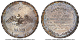 Prussia. Friedrich Wilhelm III silver "Birthday of Frederick William III" Medal 1815 AU50 PCGS, Marienburg-3781. 38mm. By Royal Prussian Army. HID0980...