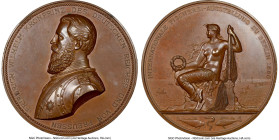 Prussia. Wilhelm I bronze "International Fisheries Exhibition" Medal 1880-Dated MS63 Brown NGC, Marienburg-10409. 73.5mm. HID09801242017 © 2023 Herita...