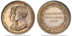Saxe-Coburg-Gotha. Ernst I silver Specimen Medal 1842 SP61 PCGS, Merseburger-3319. 38mm. HID09801242017 © 2023 Heritage Auctions | All Rights Reserved...