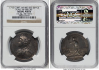 Anne silver "Peace of Utrecht" Medal 1713 AU58 NGC, MI-400/257. 34.7mm. 14.6gm. By Croker. Ex. Heritage Auction #3057 (September 2017, Lot 33168) HID0...