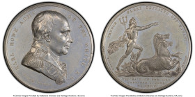 George III white metal "Naval Victory" Medal 1794-Dated (1820) SP58 PCGS, BHM 387; Eimer-856. 41mm. By William Wyon. HID09801242017 © 2023 Heritage Au...