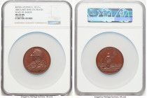 George III bronze "Peace of Amiens" Medal 1802 MS64 Brown NGC, BHM-535. 47.5mm. By C. H. Küchler. HID09801242017 © 2023 Heritage Auctions | All Rights...