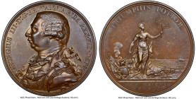 George II bronze "Peace of Amiens" Medal 1802 MS62 Brown NGC, BHM-535. 48mm. HID09801242017 © 2023 Heritage Auctions | All Rights Reserved