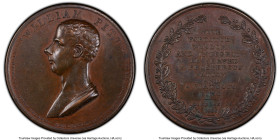 George III bronzed Specimen "Death of William Pitt" Medal 1806 SP58 PCGS, BHM-613. 53mm. By J. G. Hancock. HID09801242017 © 2023 Heritage Auctions | A...