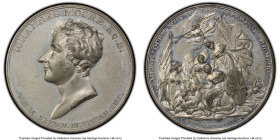 George III white metal "Death of Sir John Moore" Medal 1809 SP62 PCGS, BHM-665. 40mm. HID09801242017 © 2023 Heritage Auctions | All Rights Reserved