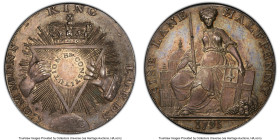Middlesex. Davidson's silver 1/2 Penny Token 1795 MS63 PCGS, DH-294c. 29mm. HID09801242017 © 2023 Heritage Auctions | All Rights Reserved