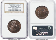 Middlesex. Spence "We Also Are The People" 1/2 Penny Token 1796 MS64 Red and Brown NGC, D&H-770. 29mm. Spence Dealer in Coins edge. From the Olympic C...
