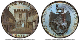 Warwickshire. "Kempson's" bronzed Proof 1/2 Penny Token 1797 PR65 PCGS, DH-269. 28mm. HID09801242017 © 2023 Heritage Auctions | All Rights Reserved