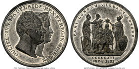William IV white metal "Coronation" Medal 1831 MS60 NGC, BHM-1479. 45mm. HID09801242017 © 2023 Heritage Auctions | All Rights Reserved