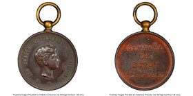 Alfonso XIII bronze "Luzon Campaign" Medal 1897 MS62 PCGS, Honeycutt-53, Basso-809. 32mm. By Bastells. Sold with old collector's flip. Privately purch...