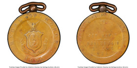 Republic gilt-bronze "St. Louis World's Fair Medal of Honor" Medal 1904 VF Details (Tooled) PCGS, Honeycutt-71. 36mm. Accompanied by collector's envel...