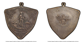 "Feria Provincial Fair" silver Medal 1914 VF Details (Graffiti) PCGS, Honeycutt-Unl., Basso-Unl. 42 x 44mm. Accompanied by collector's envelope. Priva...