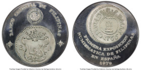Republic silver Specimen "First Numismatic Expo" Medal 1979 SP66 PCGS, Honeycutt-754. 42mm. Mintage: 100. Privately purchased from Aldo P. Basso. HID0...