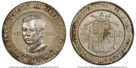 Republic silver "Philippine Heritage in Numismatics" Medal 1979 MS62 PCGS, Honeycutt-761. 45mm. Privately purchased from Aldo P. Basso. HID09801242017...