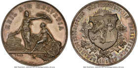 Confederation "Thurgau-Frauenfeld Shooting Festival" Medal 1890 MS61 NGC, R-1250b. 45mm. HID09801242017 © 2023 Heritage Auctions | All Rights Reserved...