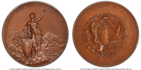 Confederation bronzed-copper "Glarus Shooting Festival" Specimen Medal 1892 SP65 PCGS, R-808e. 45mm. HID09801242017 © 2023 Heritage Auctions | All Rig...